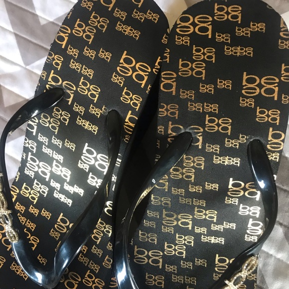 Bebe platform wedge sandal - Picture 11 of 13